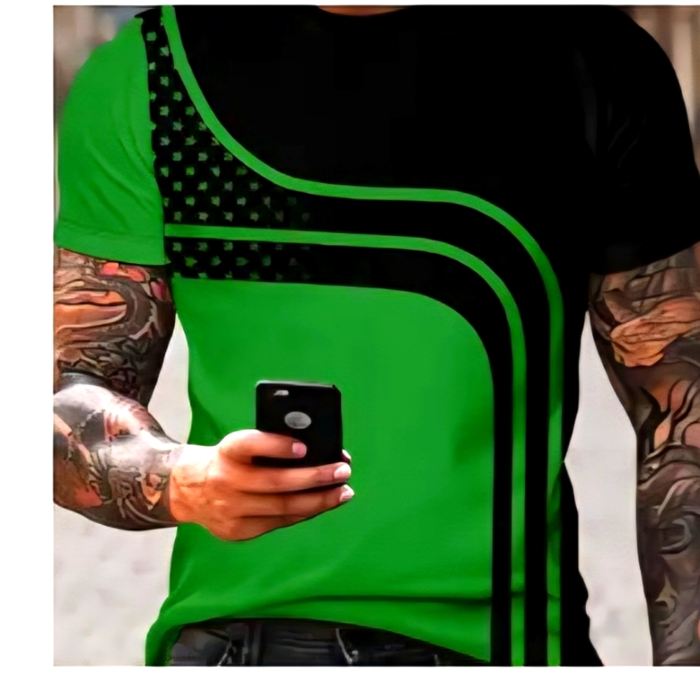 MEN PULL OVER SHORT SLEEVE SHIRT SIZE 2XL-44